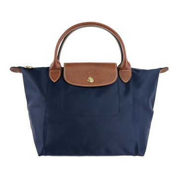 [平輸]LONGCHAMP S號短把LE PLIAGE摺疊水餃包(海軍藍)