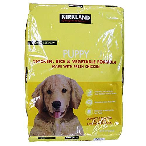 米KIRKLAND☆スーパープレミアムドッグフード(子犬用)9.07kgチキンライス