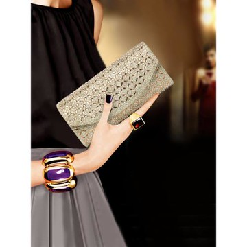 時尚鑲鉆宴會手拿包女手拎包2025新款時尚鏈條單肩小包包放手機潮