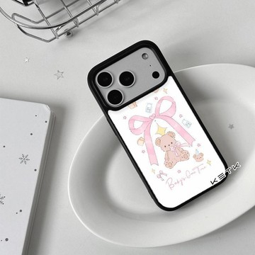 極簡風手機殼⭐ins0寶寶時光適用iPhone17黑邊16promax手機殼蘋果16puls新款小