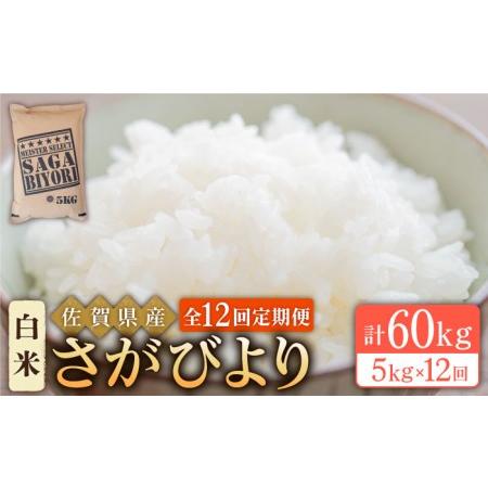 ふるさと納税 さがびより 白米 5kg特A評価 特A 特A米 米 定期便 お米 佐賀 [HBL021] 佐賀県江北町