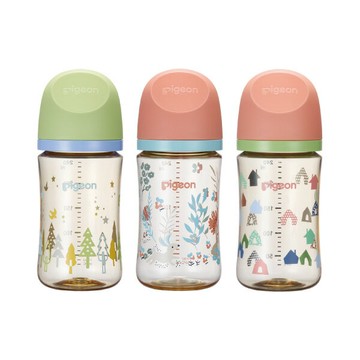Pigeon貝親 第三代母乳實感彩繪款PPSU奶瓶240ml (3款可選)【悅兒園婦幼生活館】