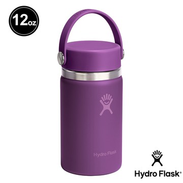 【線上體育】HYDRO FLASK 12oz 寬口真空保溫鋼瓶 紫薔薇