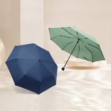 經典素色【輕鋁摺疊抗風素傘】雨傘 摺疊傘 折傘 手開傘 抗風傘