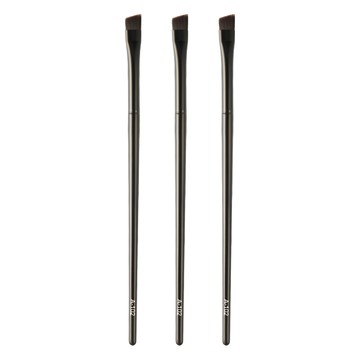 Daily friends 眼線刷 Set 3支 化妝刷具組  黑色