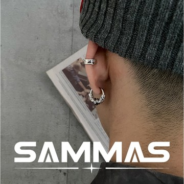 復古/街頭/嘻哈/鈦鋼/雕花/雕刻/復古/鏤空/耳環/龍紋/圖騰/男士/潮流/個性/朋克/嘻哈/學生/耳釘/耳飾女