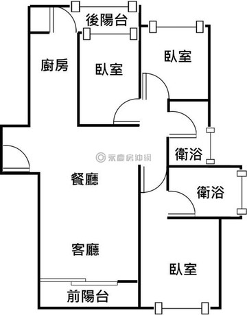 桃園高鐵青埔A19捷運邊間三房車｜桃園市中壢區永順街
