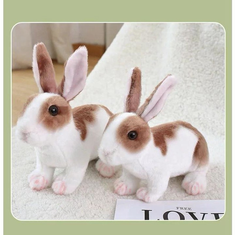 うさぎ ぬいぐるみ リアル 兎 うさぎのぬいぐるみ ウサギ ふわふわ かわいい ウサギのぬいぐるみ 可愛い 干支 置物 クリスマス プレゼント ギフト 誕生日 お祝い 通販 Lineポイント最大get Lineショッピング