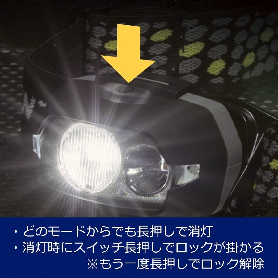 GENTOS(ジェントス) LED ヘッドライト 明るさ230ルーメン/実用点灯3.5時間/1m防水/暖色サブLED 単4形電池2本使用 オ 通販  LINEポイント最大GET | LINEショッピング