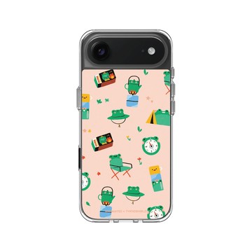 iPhone Air Clear Case（相機按鈕） 透明 - Niniwanted - 蛙の露營之旅