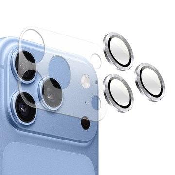 Timo for iPhone 18 Pro 6.3吋 鏡頭底座保貼+3D鏡頭環(銀色) 鏡頭保護組