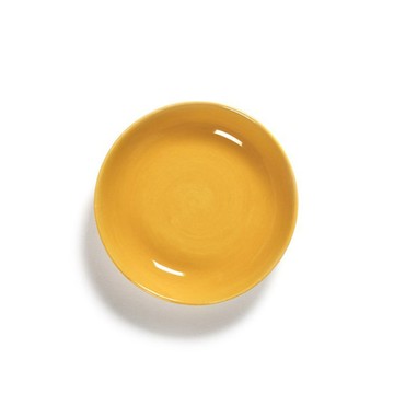 比利時Serax｜OTTO圓碟4入禮盒組11.5cm-黃