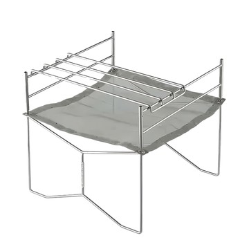 Campingmoon 柯曼索樂柴火架 SOLO-202 1050g  S(31.5 x 31.5 x 28.5cm 收納 32.5 x 27.5cm  1個