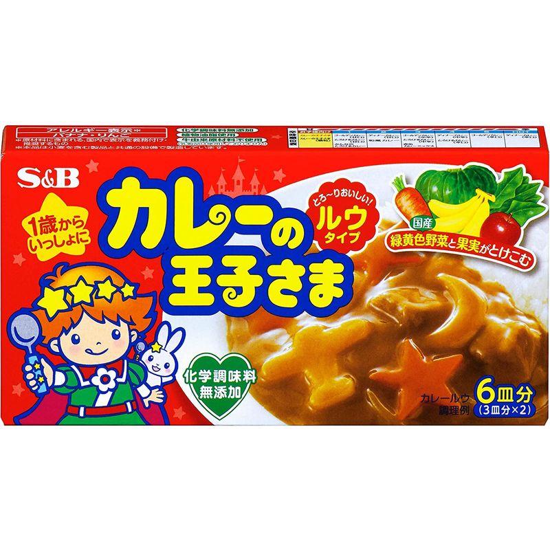 SB カレーの王子さま ルウタイプ 80g×5個