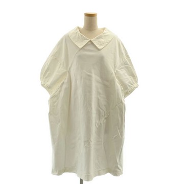 COMME des GARCONS 2013春夏系列 | 蓬蓬袖套頭連身裙 | XS碼 | 米白色 | 女裝