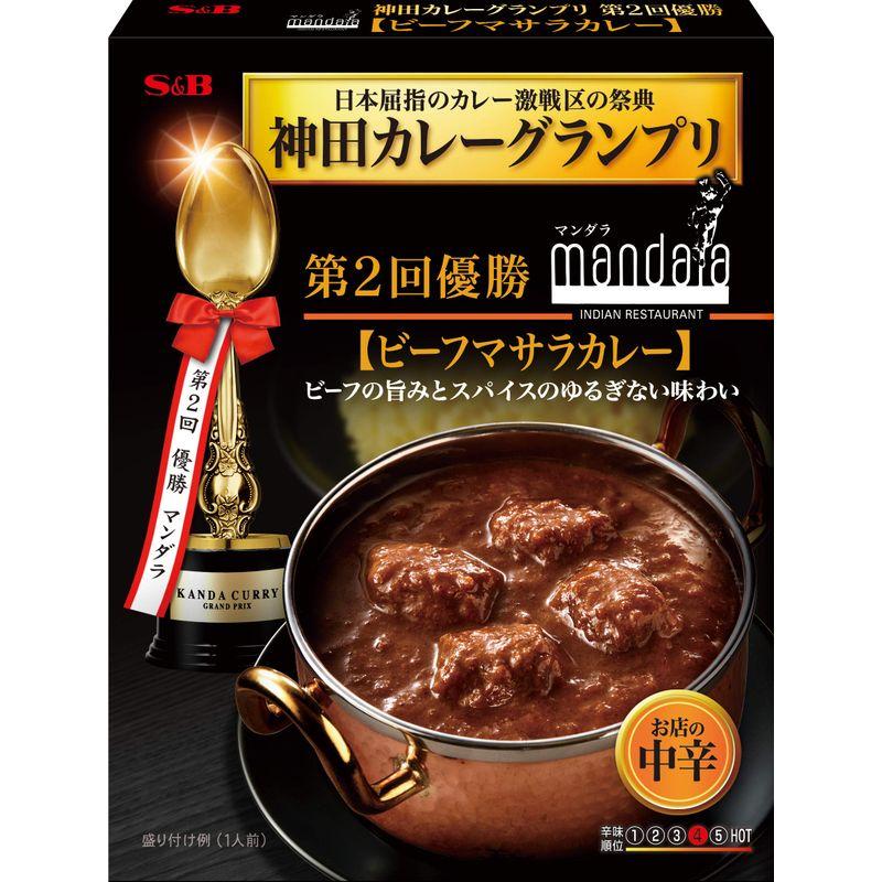 SB マンダラビーフマサラカレー 180g×5箱