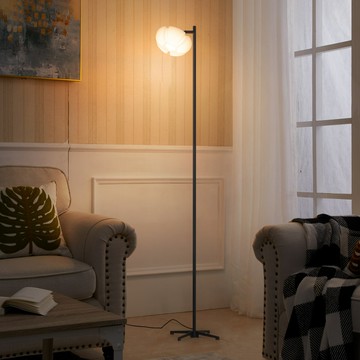 【含稅/免運】 北歐落地燈簡約現代客廳氛圍燈網紅臥室床頭立式落地燈具