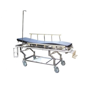 來而康 耀宏 推床 (未滅菌) YH025 三搖桿 急診 推床 附不鏽鋼IV架 醫療床 不銹鋼 醫院 診所 推床
