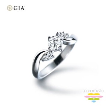 彩糖鑽工坊 GIA鑽石 30分 D/SI2 鑽戒 窩心 系列 (天然鑽石 輕珠寶)