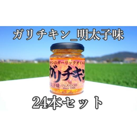 ふるさと納税 福岡県 朝倉市 チキンのガーリックオイル漬け_明太子味（標準サイズ110g）24本セット