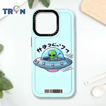 TRON IPHONE 16 PRO ET飛碟外星人系列 防摔 MAGSAFE 磁吸 太空載具殼 透黑 手機殼