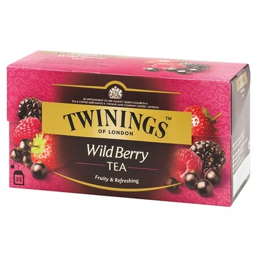 TWININGS 唐寧茶 綜合野莓茶  2g  25包  1盒