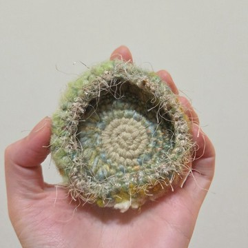 礦墊 小物墊 飾品墊 隨性編織