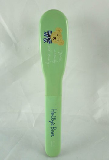 【震撼精品百貨】Holly's Bear 泰迪熊 摺疊巧梳 綠  震撼日式精品百貨
