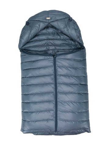 Herno Kids - padded nest - kids - Polyamide/Polyamide/Goose Down - One Size - Blue