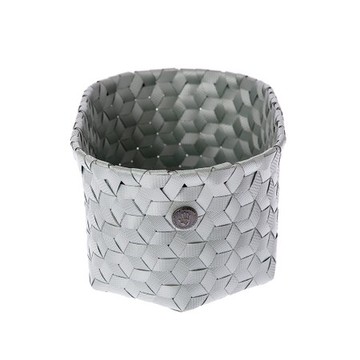 Handed By Dimensional編織橢圓收納籃S 藍綠