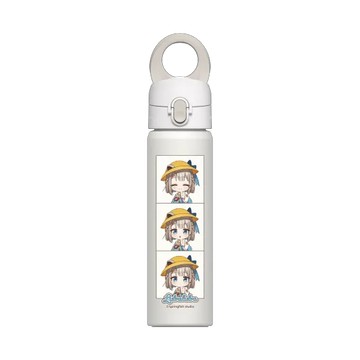 磁吸水壺 AquaStand 不鏽鋼 700cc - 附吸管 白 - 露恰露恰 Lutralutra - 你各位大葛格大姊接～