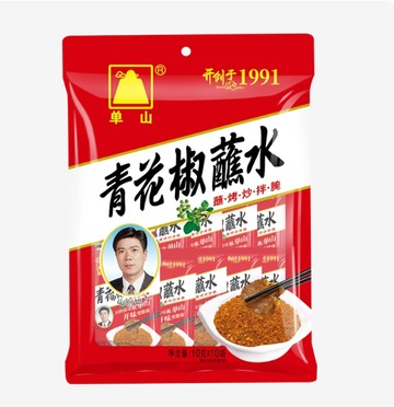 雲南單山青花椒蘸水10g*10袋裝