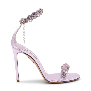 Aquazzura - Lilac Leather Sandals