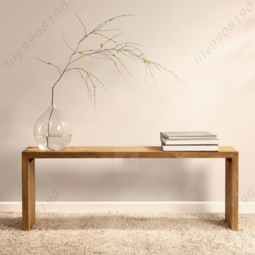 長條凳 床尾凳 穿鞋凳 換鞋凳 北歐實木長凳子辦公桌椅 美式實木長條凳換鞋凳 休閒椅休息凳