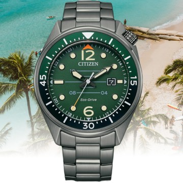 CITIZEN星辰 GENT S 光動能 日系時尚腕錶 44mm / AW1717-81X