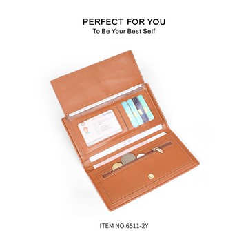 皮夾女 女錢包 女錢包 多卡位 大容量 零錢包 時尚簡約長款錢包女2025新款字母薄款二折錢夾女韓版多卡位零錢包 手拿包