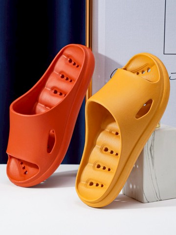 浴室拖鞋家用女夏室內防滑透氣涼鞋家居情侶漏水速干洗澡涼拖鞋男