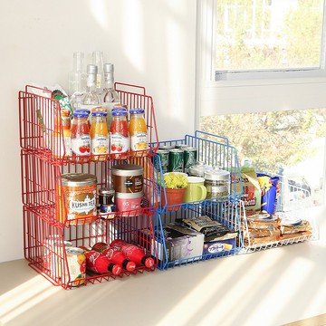 【微慢】MIT可堆疊多功能居家收納籃(單入)