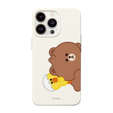 【TOYSELECT】LINE FRIENDS MINI-熊大趴趴防摔iPhone手機殼