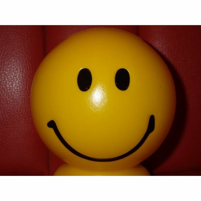 Vintage 1970s McCoy Pottery Smiley Happy Face Coin Bank