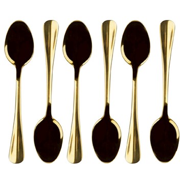 EXCELSA 不鏽鋼咖啡匙組  1套  金色