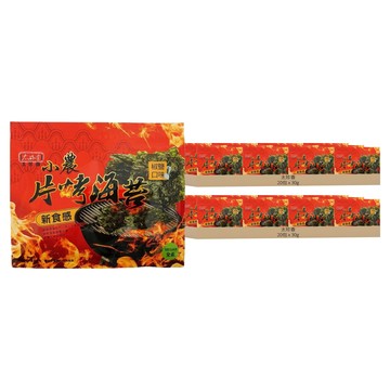 太珍香 小農片烤海苔 椒鹽口味  30g  40包