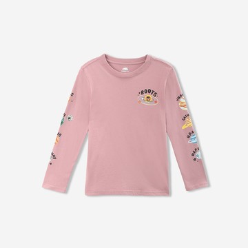 【直播限定】Roots 大童-ROOTS SPACE 長袖T恤