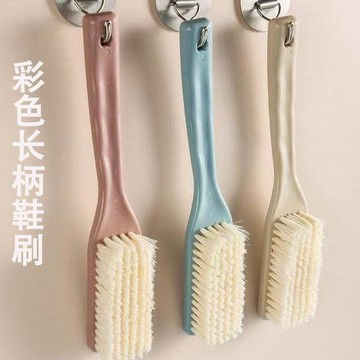 🌸臺灣出貨🎉【1個裝】福利促銷鞋刷多功能波浪式長手柄彈力絲毛刷