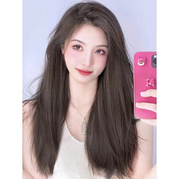 仿真假髮🔥假髮片一三片式增髮量蓬鬆黑長直假髮女長髮隱形無痕仿真髮接髮片輕便 透氣 舒適 增髮量 自然 頭頂假髮