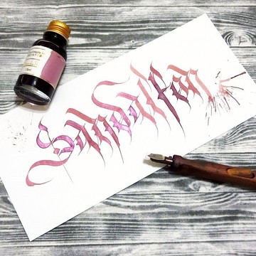 【手工墨水】天使系列─聖德芬