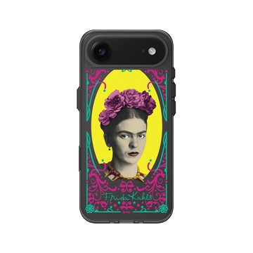 iPhone Air Clear (相機按鈕) 酷墨灰 - Frida Kahlo - 卡蘿的凝視