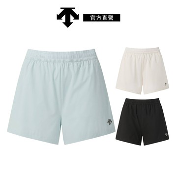 【DESCENTE 迪桑特】女士 輕便跑步4吋運動短褲-三色可選 現貨
