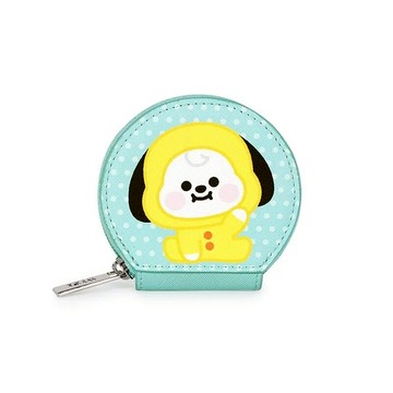 BT21 宇宙聯萌 零錢包-淺綠