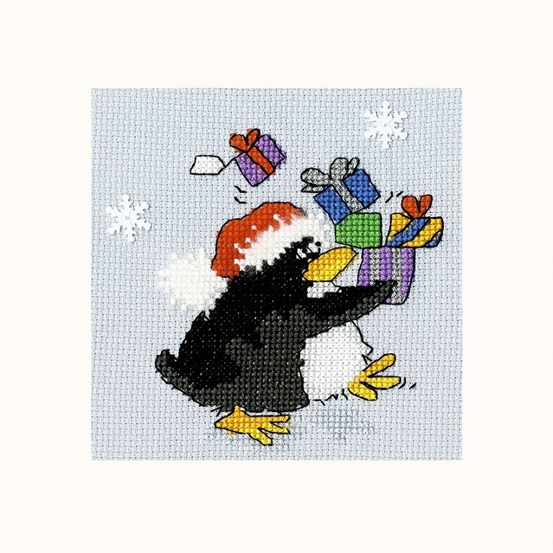 Bothy Threads クロスステッチ刺繍キット "Christmas Card PPP Presents" XMAS 35 ボシースレッズ 【海外取り寄せ 納期40〜80日程度